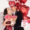 Happy Valentine's Day Photo Booth Props 27 Pcs Valentines Day Selfie Photobooth Props Decorations,Valentine Photo Props Funny Backdrop Decorations